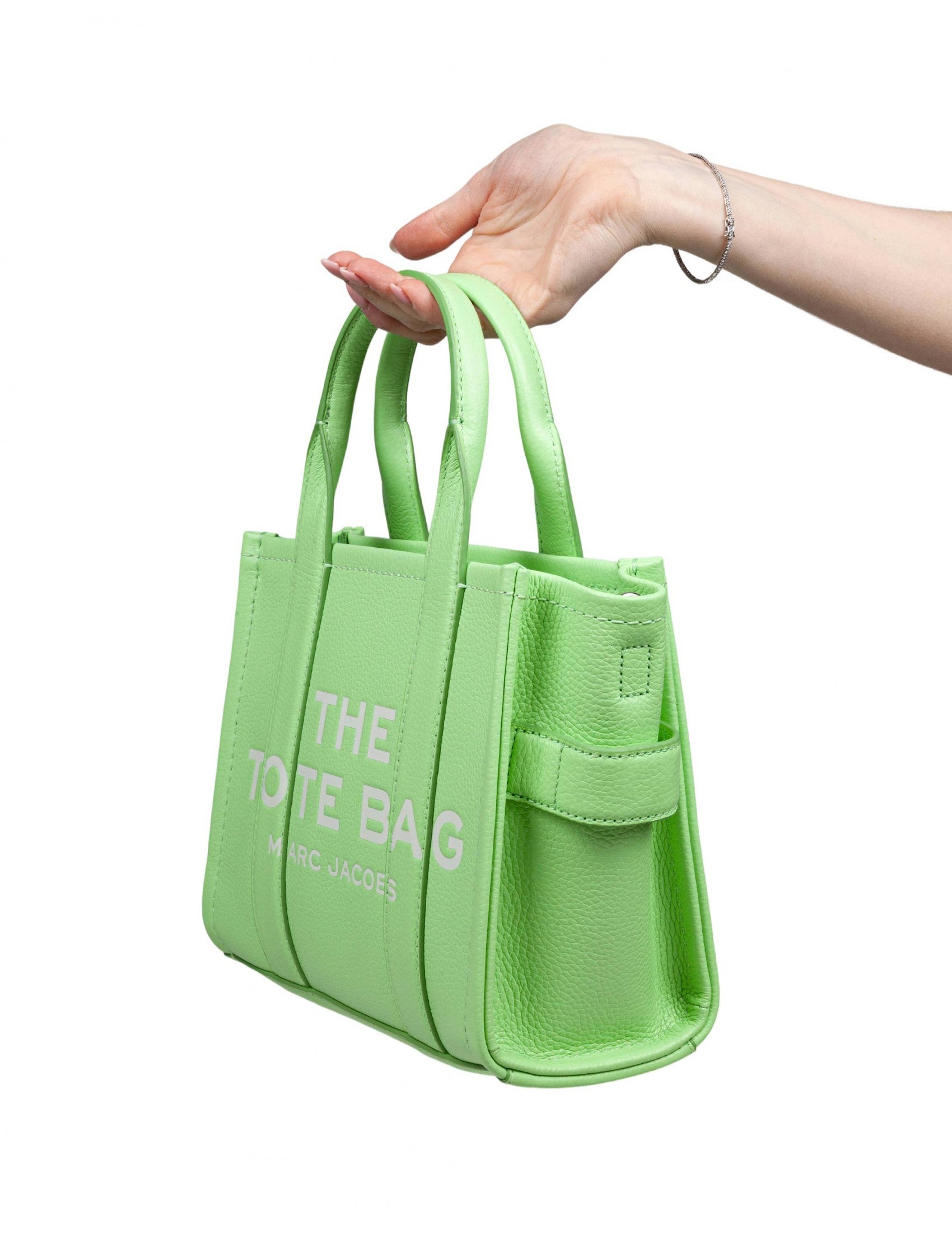 MARC JACOBS Mini Tote Handbag with Zip Closure