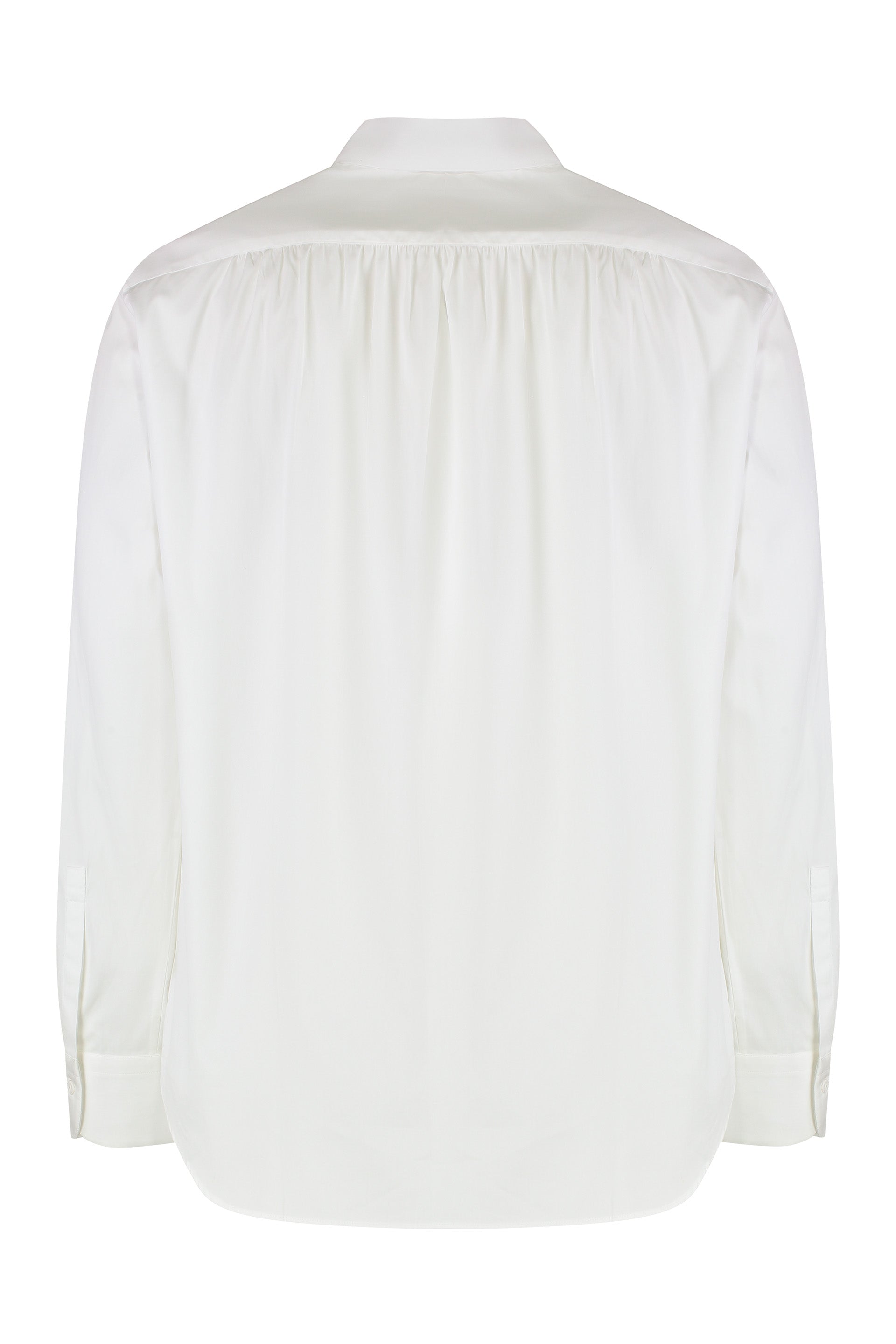 BOURRIENNE Rounded Hem Cotton Shirt for Men - FW23