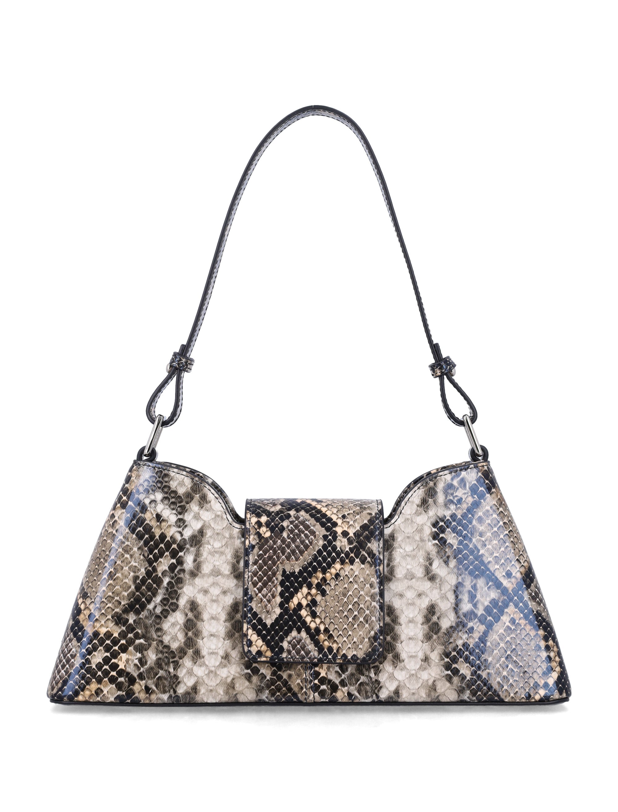 JUSTINE CLENQUET Phyton Print Mini Handbag