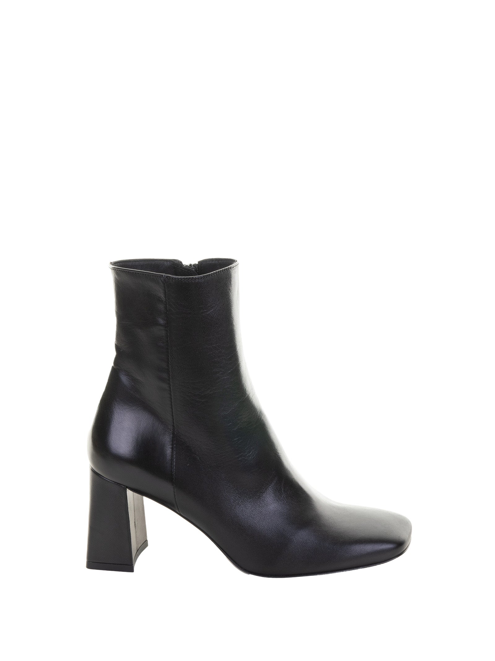 GUGLIELMO ROTTA Nappa Ankle Boot with Heel for Women