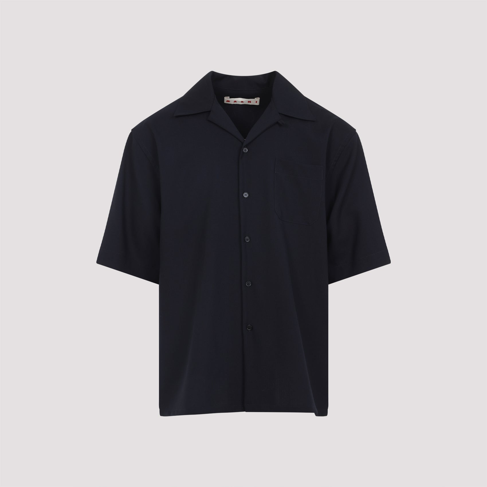 MARNI Men's Luxurious Virgin Wool Shirt