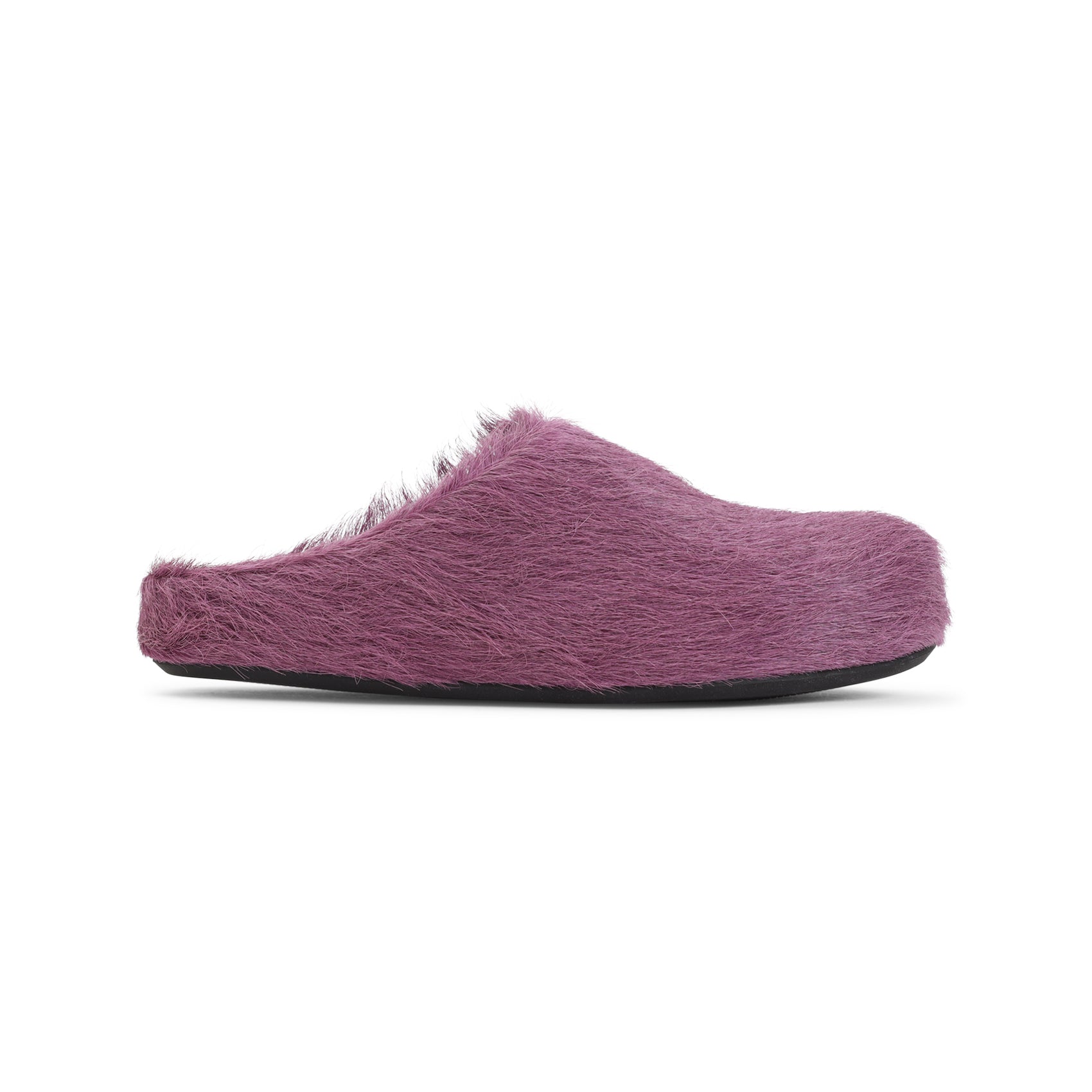 MARNI Stylish Flat with Fluffy Upper for Women