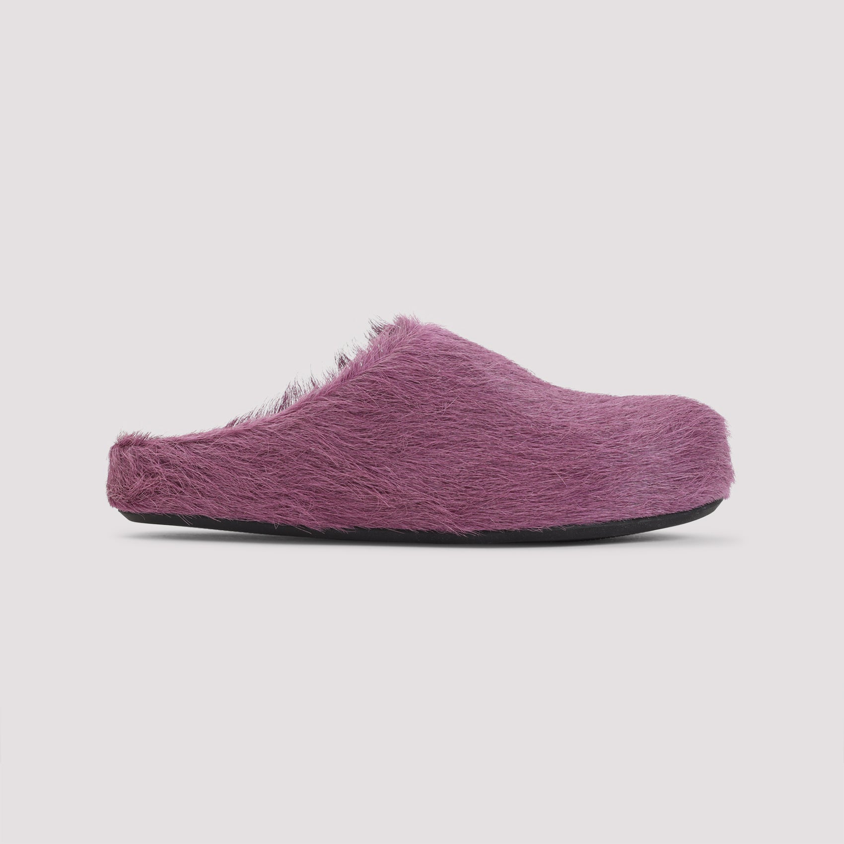 MARNI Stylish Flat with Fluffy Upper for Women