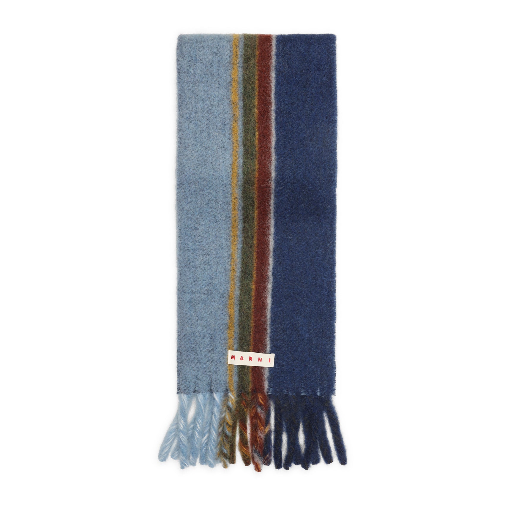 MARNI Luxurious Wool Blend Scarf for Men - Fall Winter 25/26