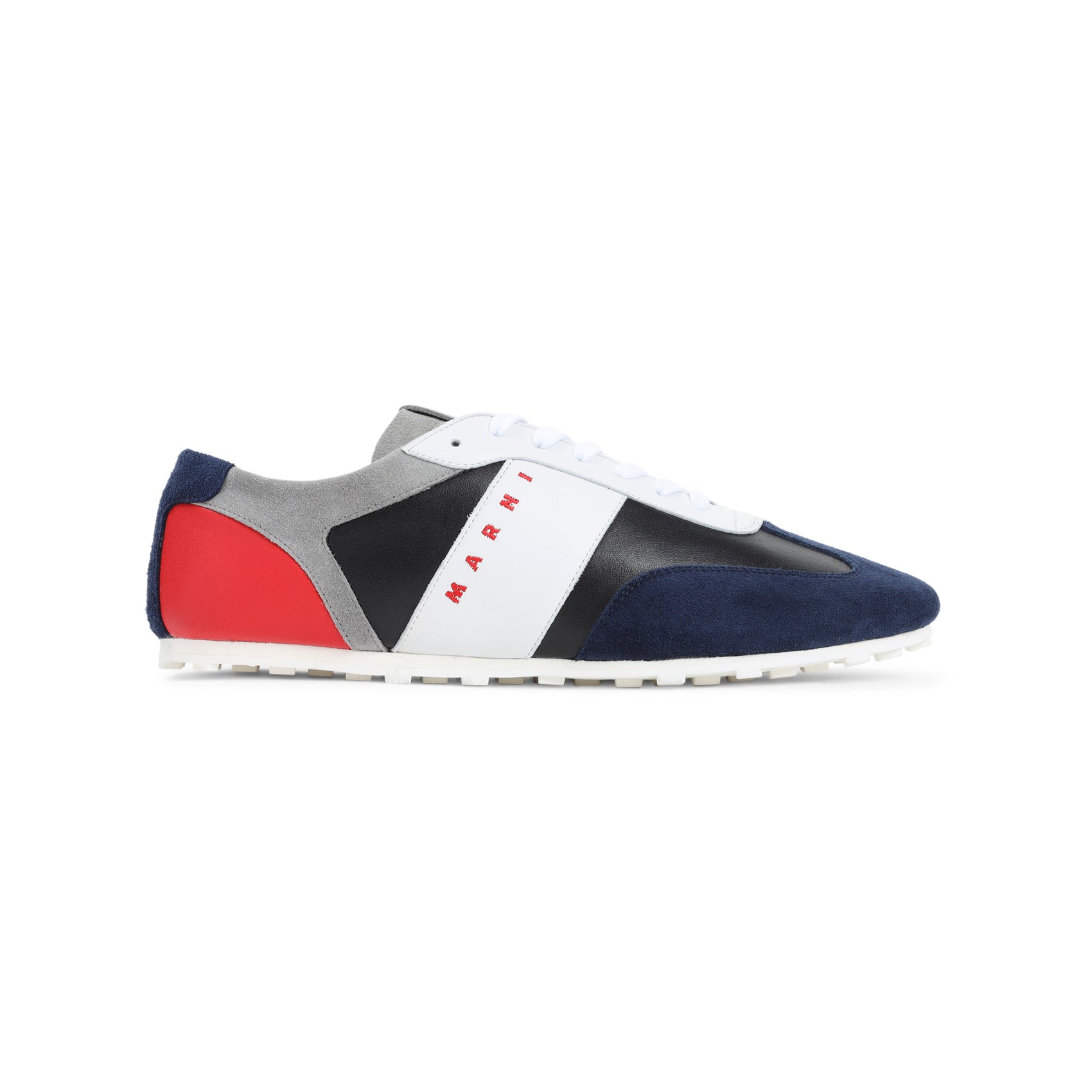 MARNI Men's Premium Leather Sneakers