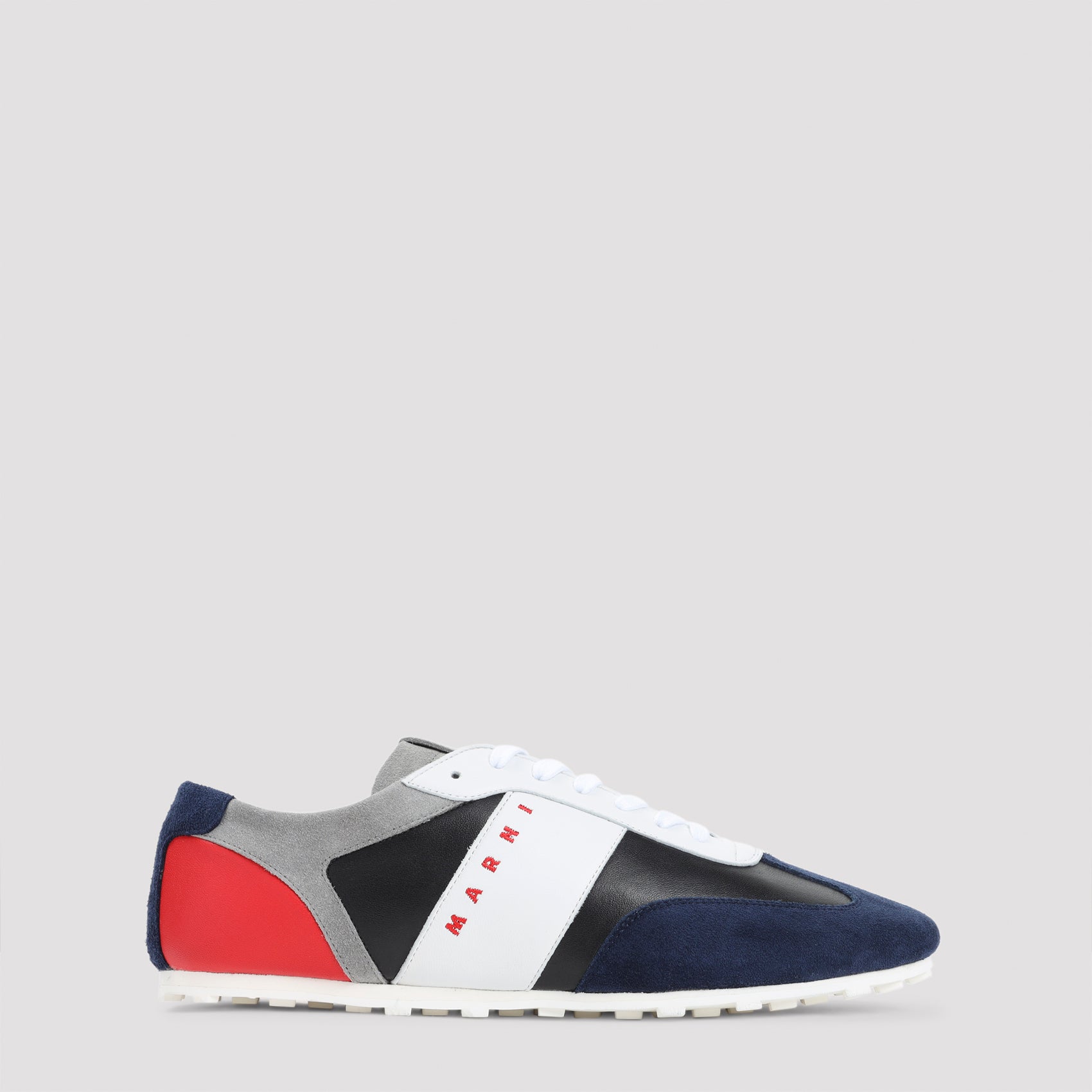 MARNI Men's Premium Leather Sneakers