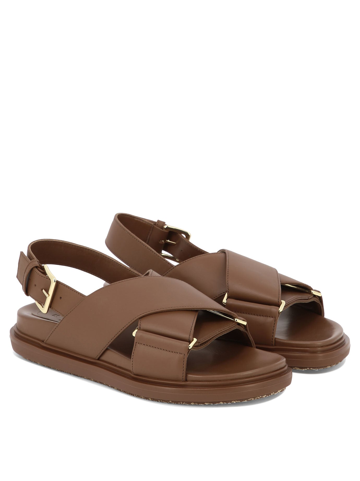 MARNI Crisscross Comfort Sandals for Women