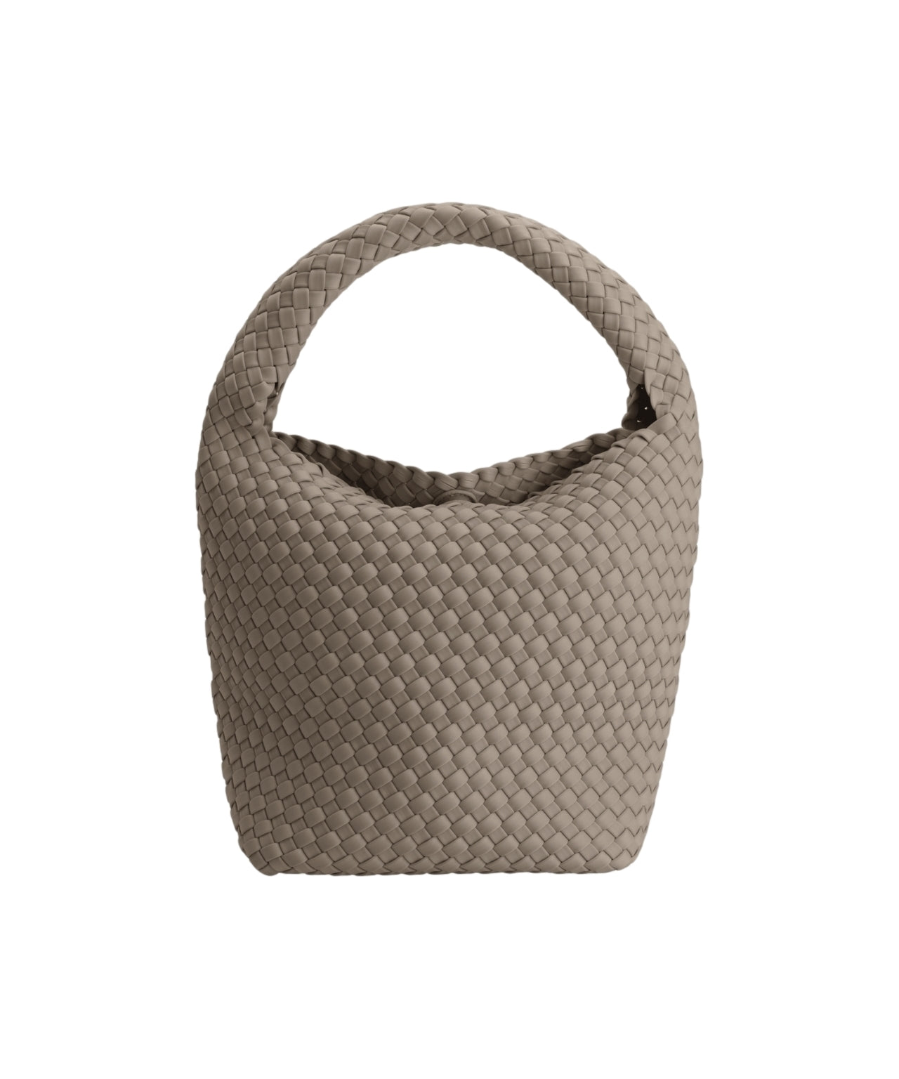 MARREA Large Bucket Handbag with Woven Design