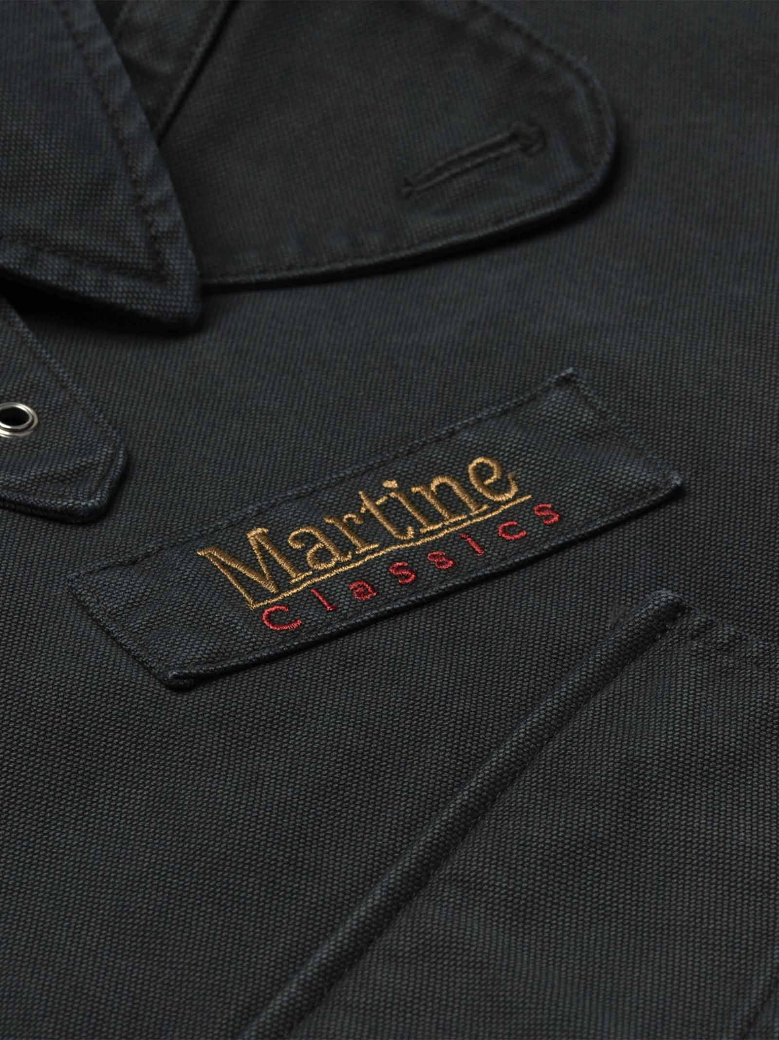 MARTINE ROSE Utility Jacket with Belt and Pouch Handbag - FW25