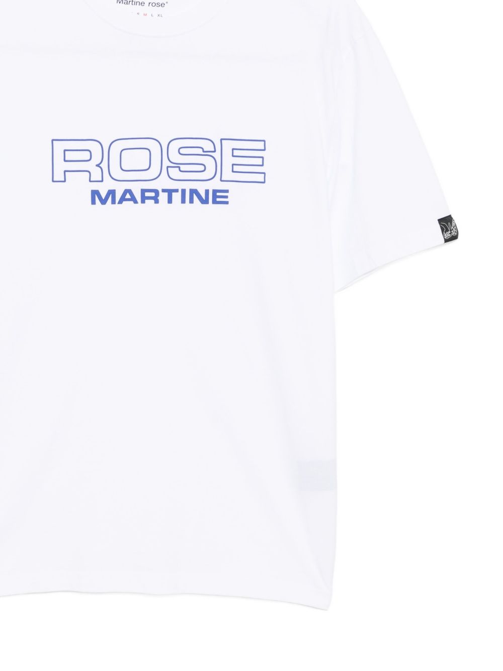 MARTINE ROSE Relaxed Fit Logo T-Shirt for Men