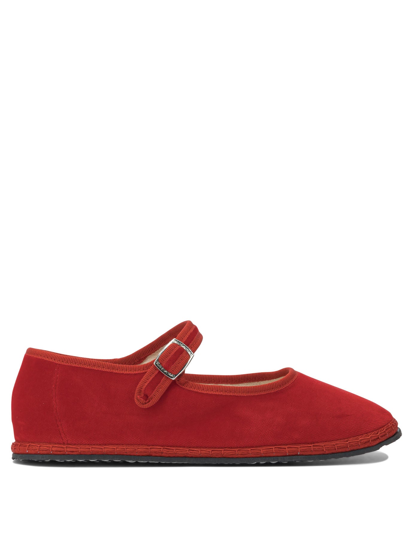 VIBI VENEZIA Velvet Ballerina Flats for Women