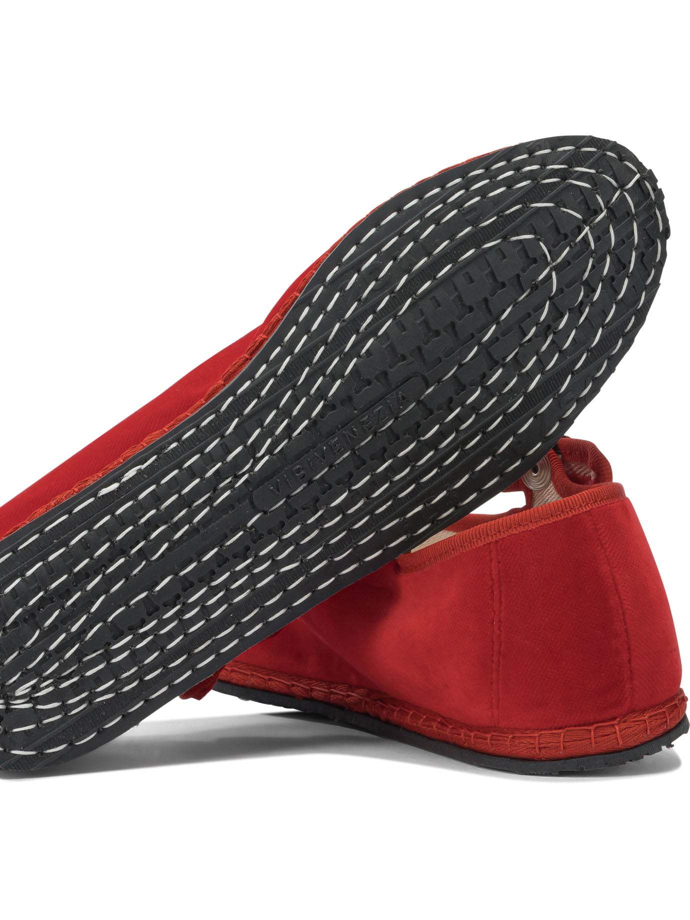 VIBI VENEZIA Velvet Ballerina Flats for Women