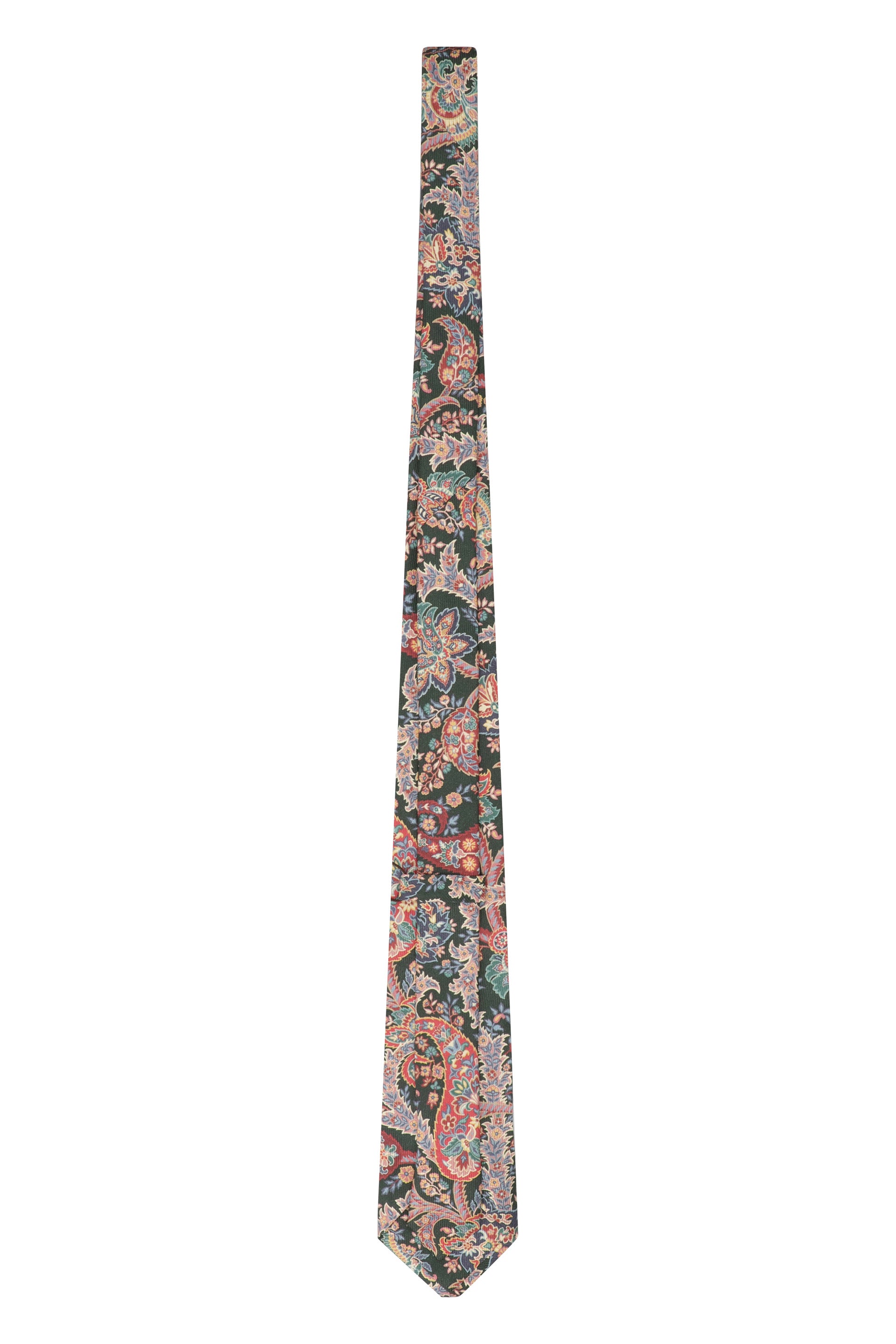 ETRO Elegant Paisley Silk Tie - 8 cm Width