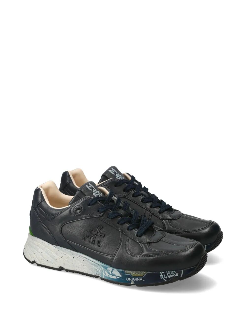 PREMIATA Men's Premium Leather Sneaker