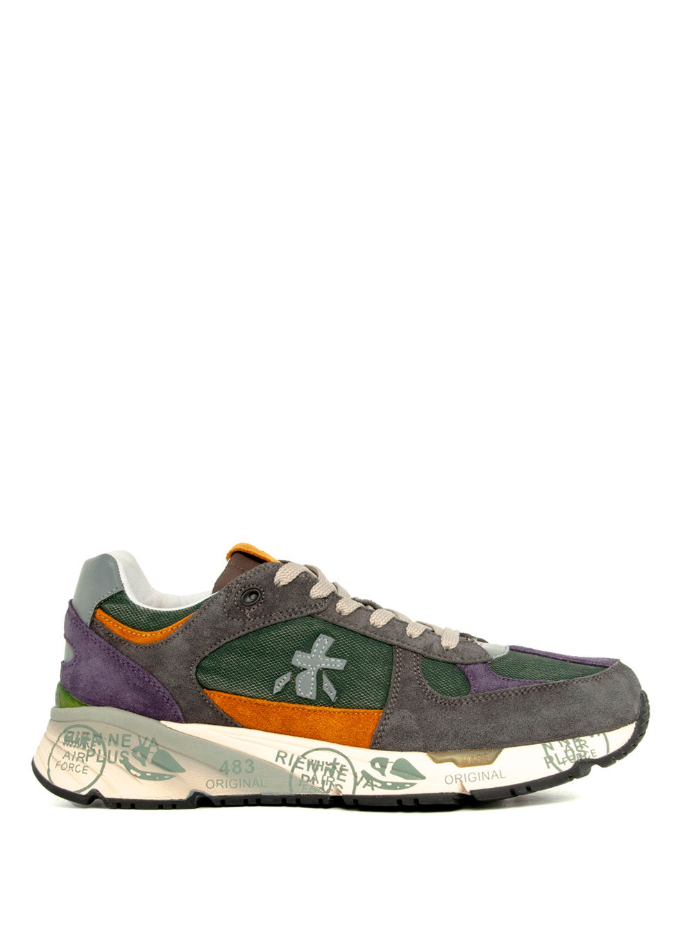 PREMIATA Suede and Mesh Sneakers for Men