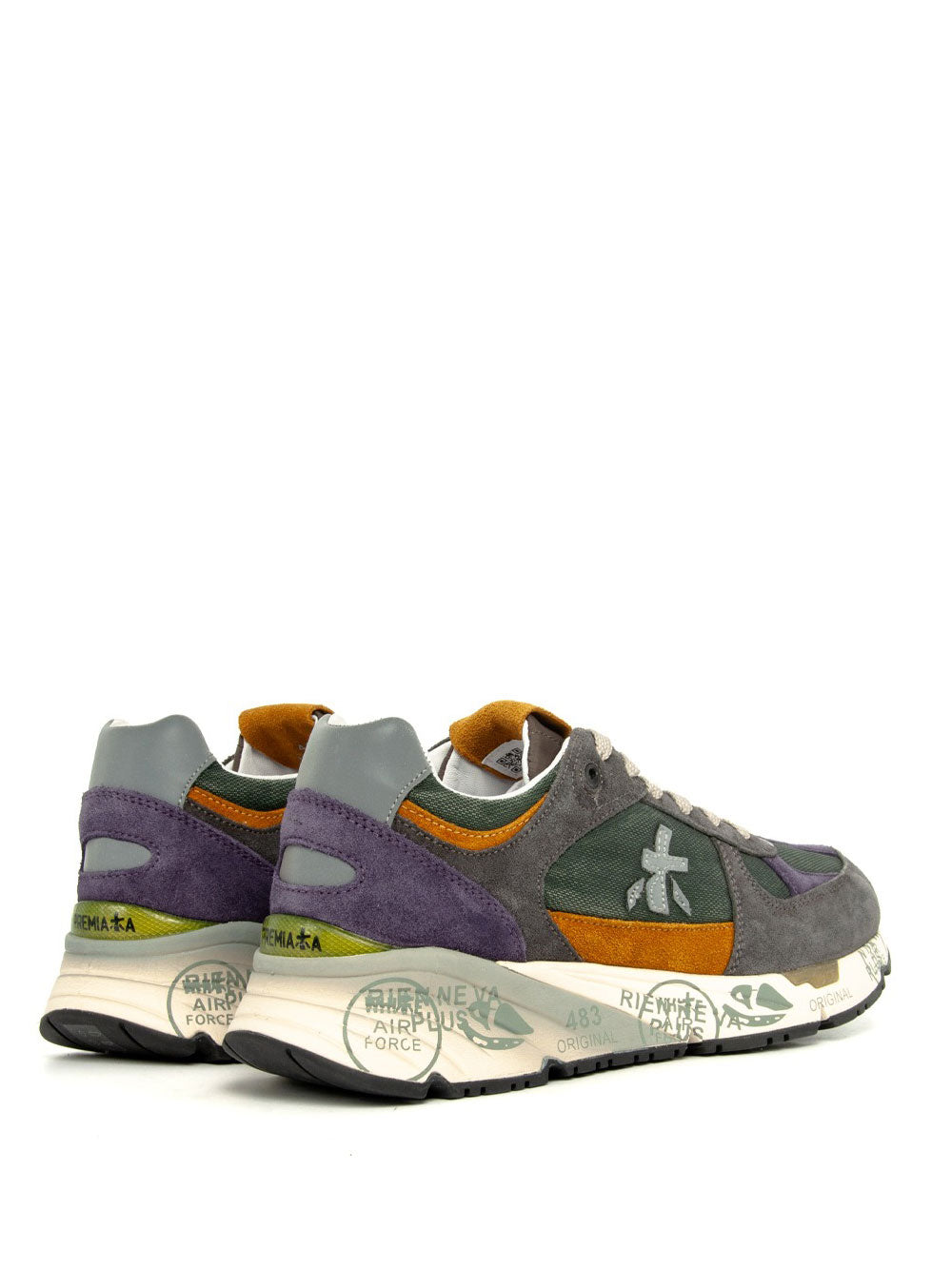 PREMIATA Suede and Mesh Sneakers for Men