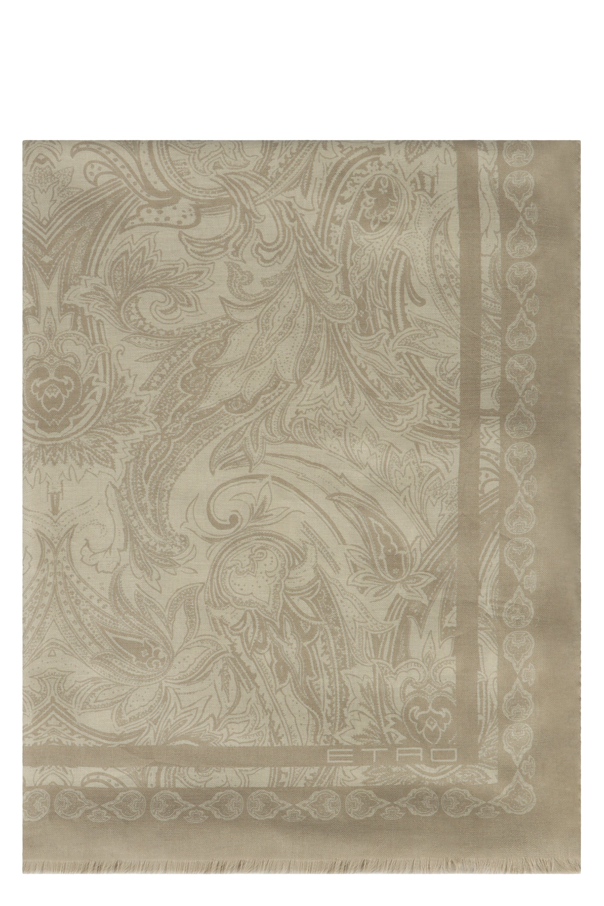 ETRO Cashmere-Silk Blend Scarf - 68x200 cm