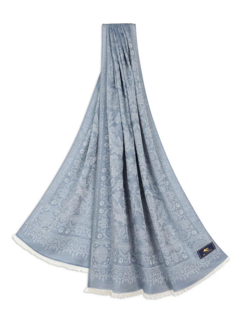 ETRO Paisley Jacquard Scarf - Perfect Accessory for Men