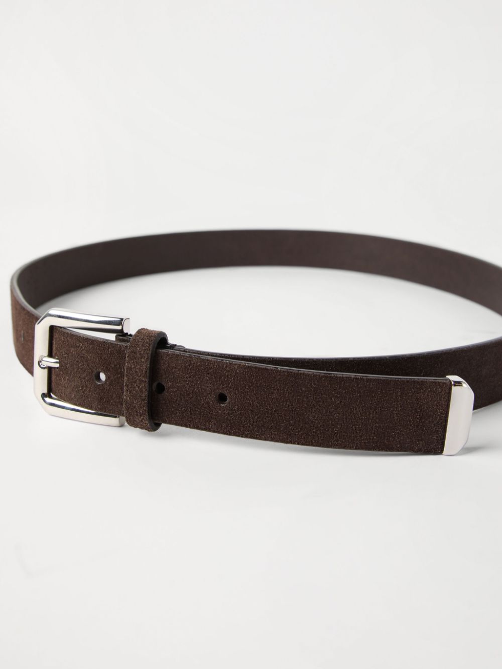 BRUNELLO CUCINELLI Leather Belt for Men - FW25 Collection