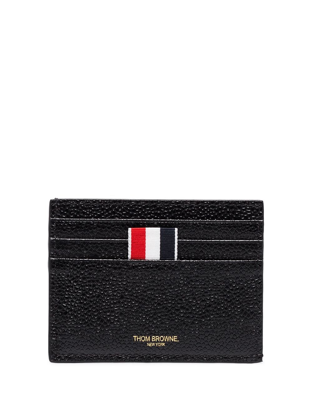 THOM BROWNE Men's Mini Leather Credit Card Case