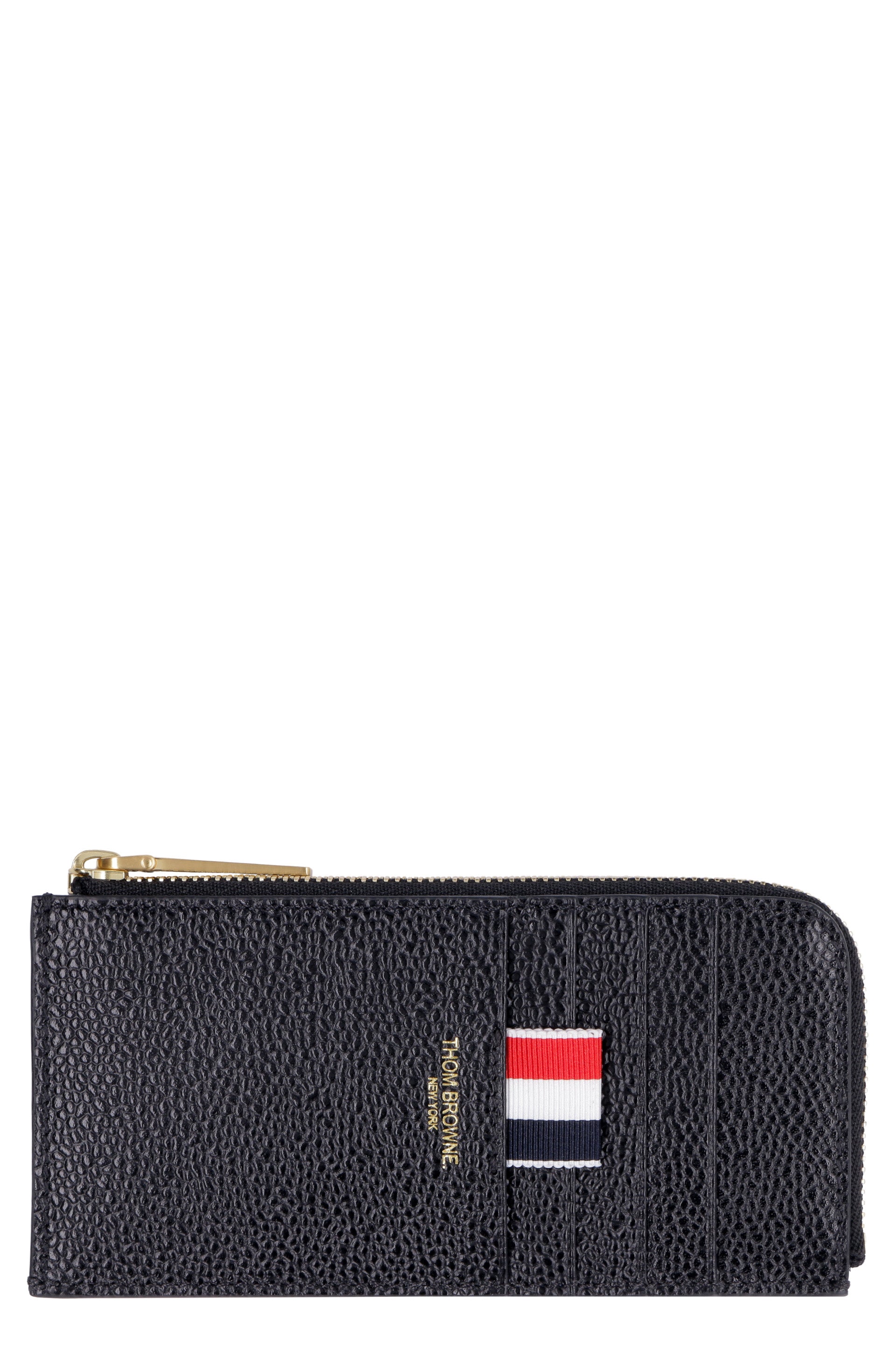 THOM BROWNE Mini Leather Coin Purse