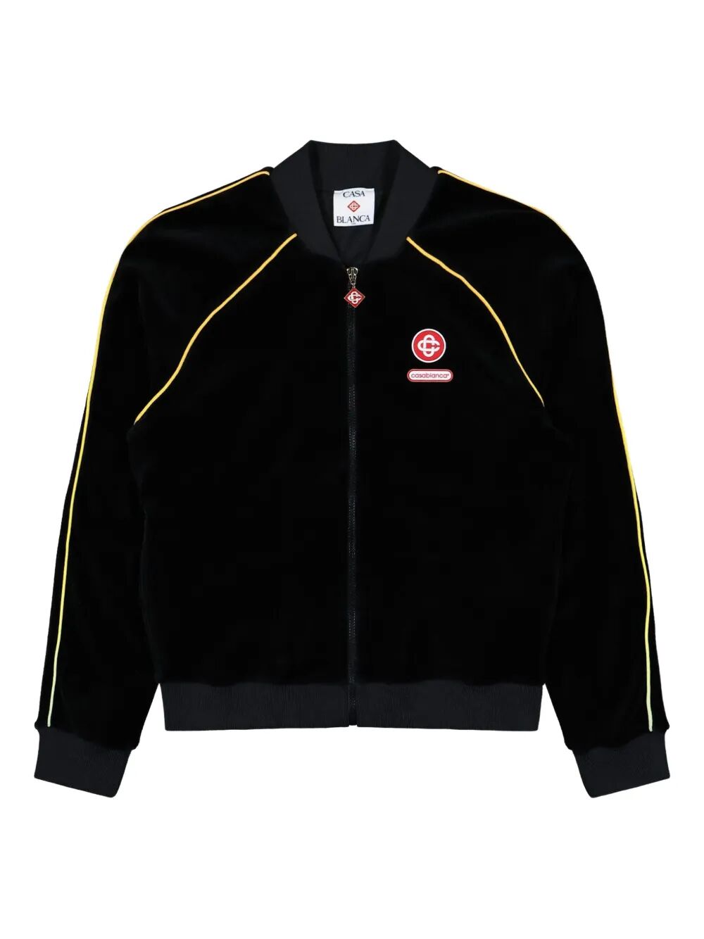 CASABLANCA Velour Track Jacket for Men - FW25