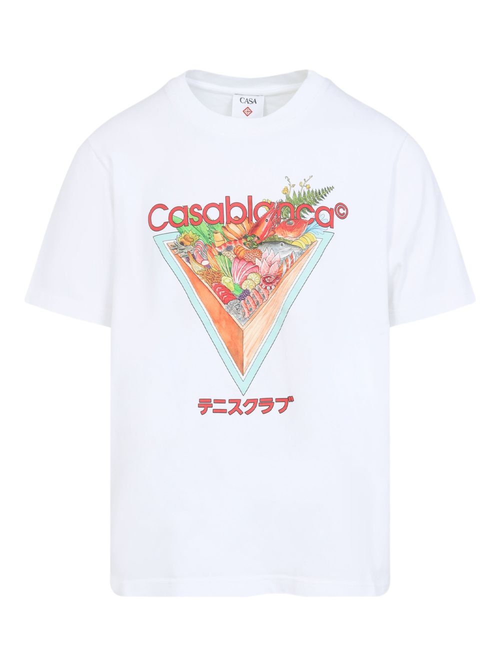 CASABLANCA Classic Tennis Club Icon T-shirt for Men - FW25