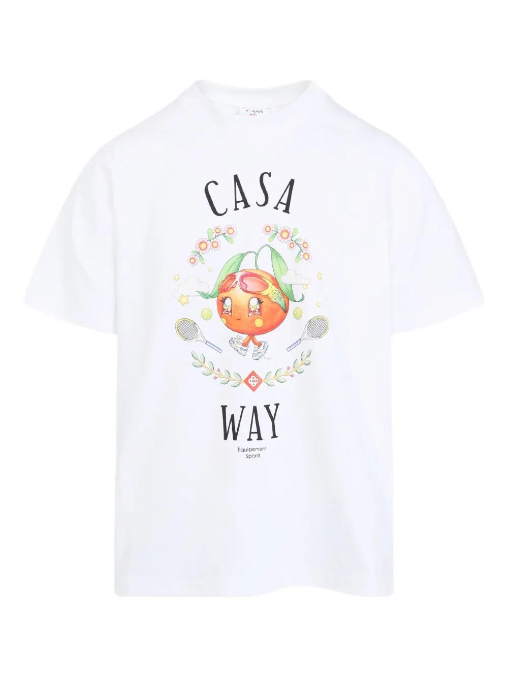 CASABLANCA Kawaii Casa Way Mini T-shirt for Men