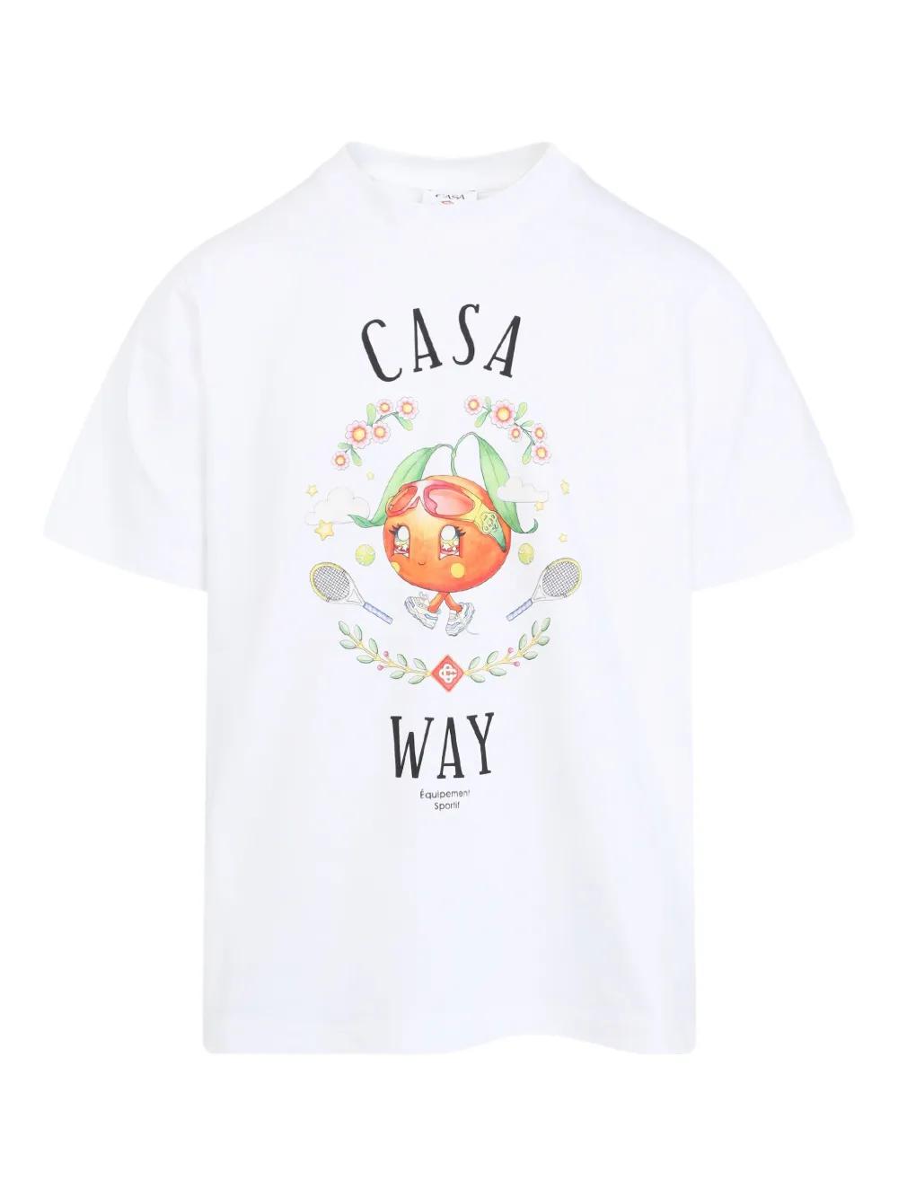 CASABLANCA Mascot Graphic T-Shirt for Men - FW25
