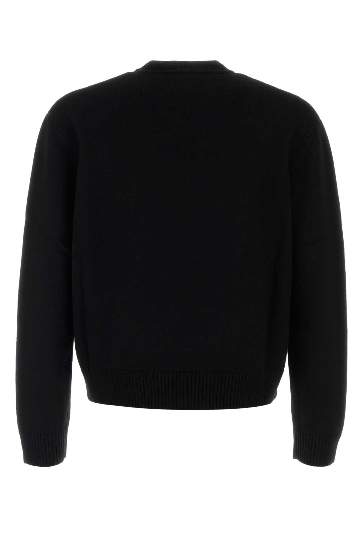 CASABLANCA Intarsia Crew Wool Sweater for Men