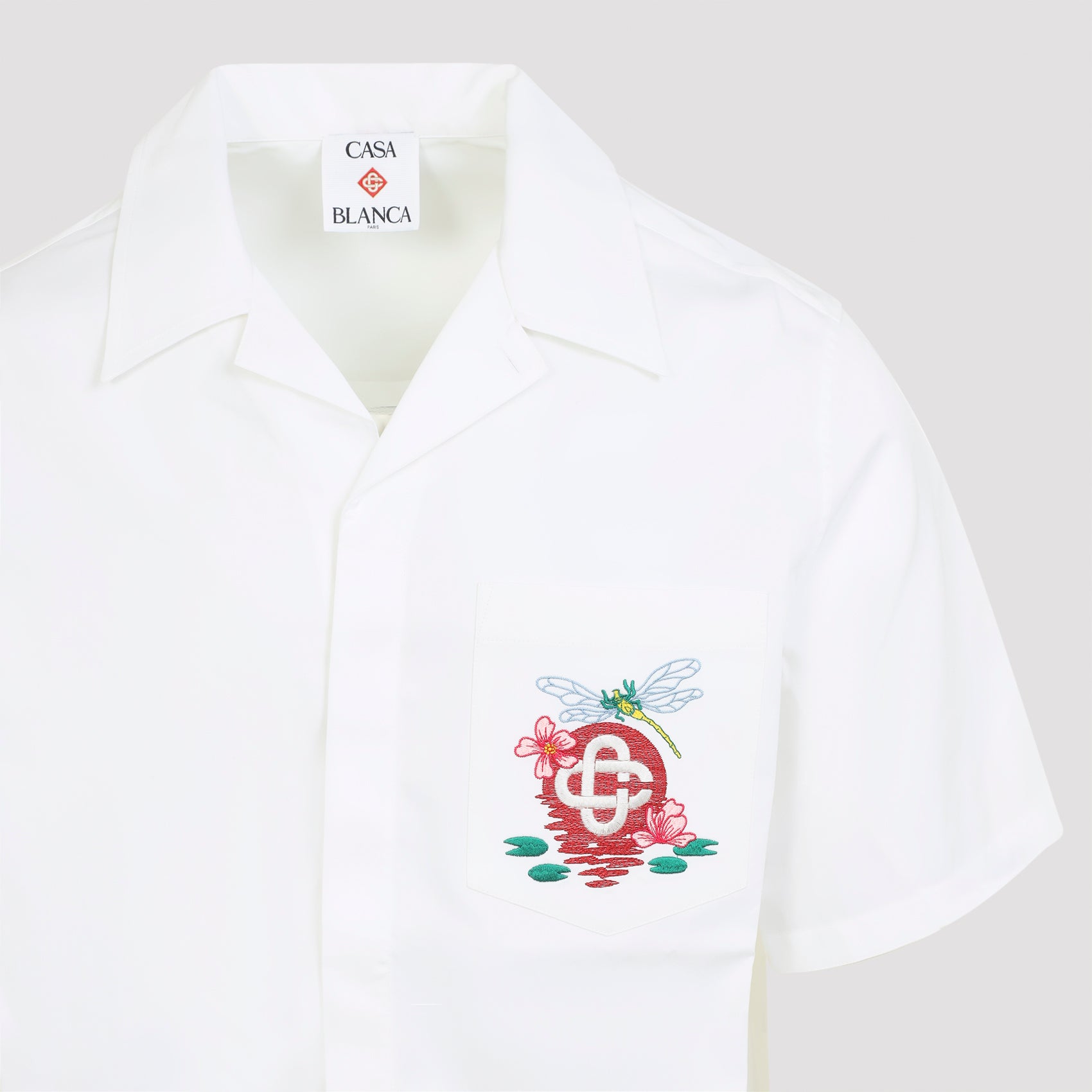 CASABLANCA Cuban Collar Shirt for Men - FW25 Collection