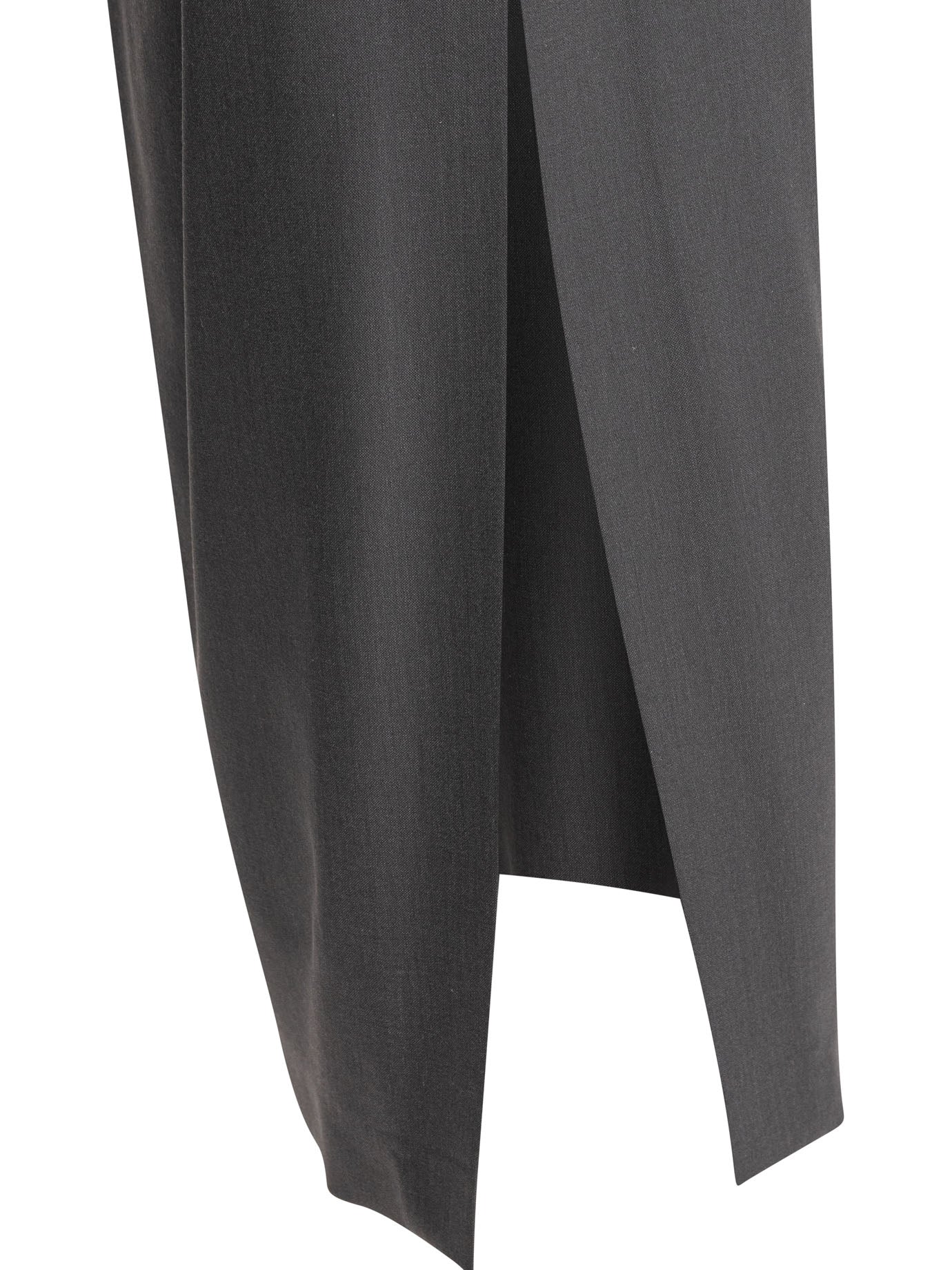 MAX MARA Elegant Cut-out Skirt with Asymmetrical Slit