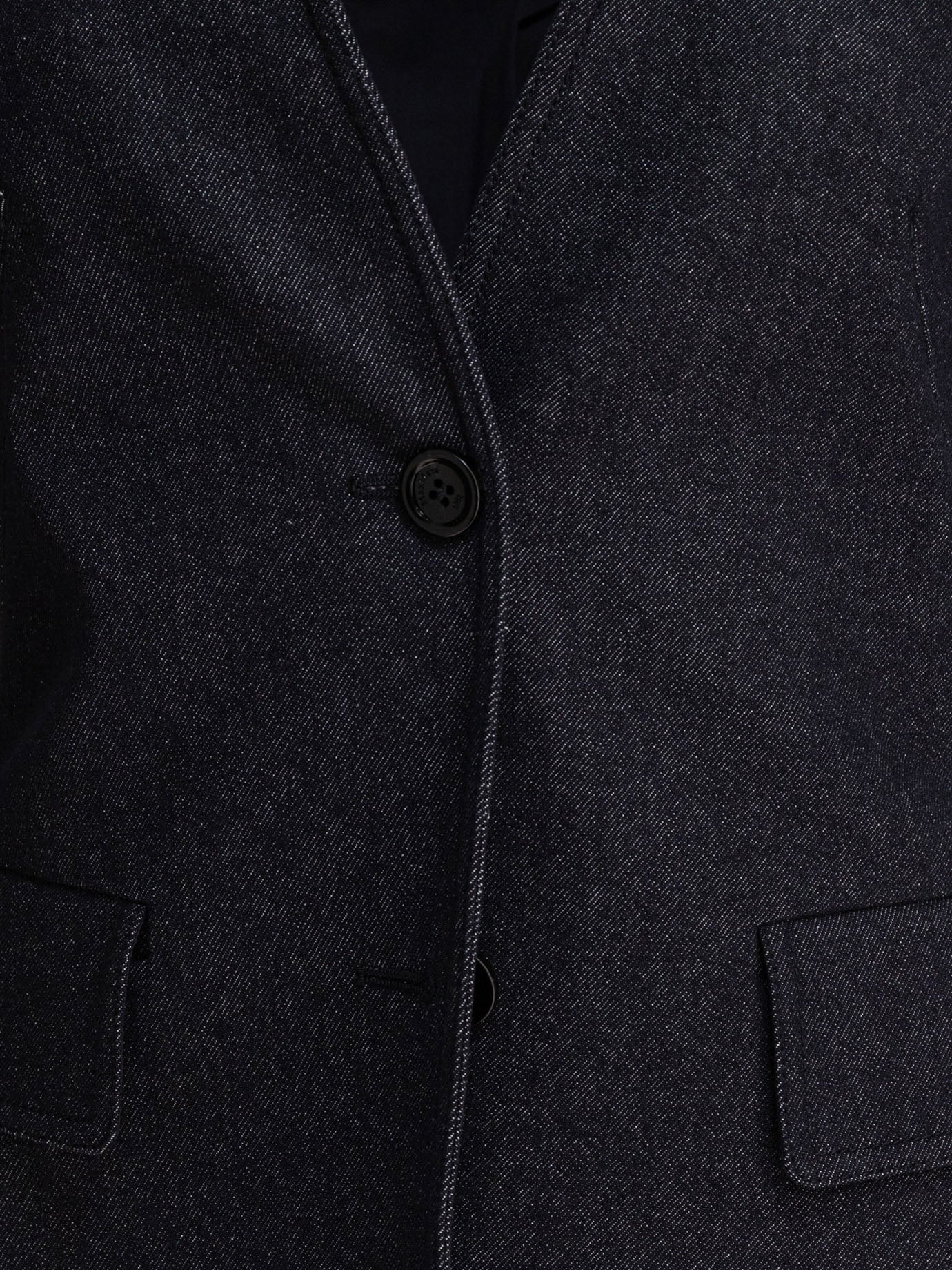 MAX MARA Denim-effect Blazer for Women - Slim Fit