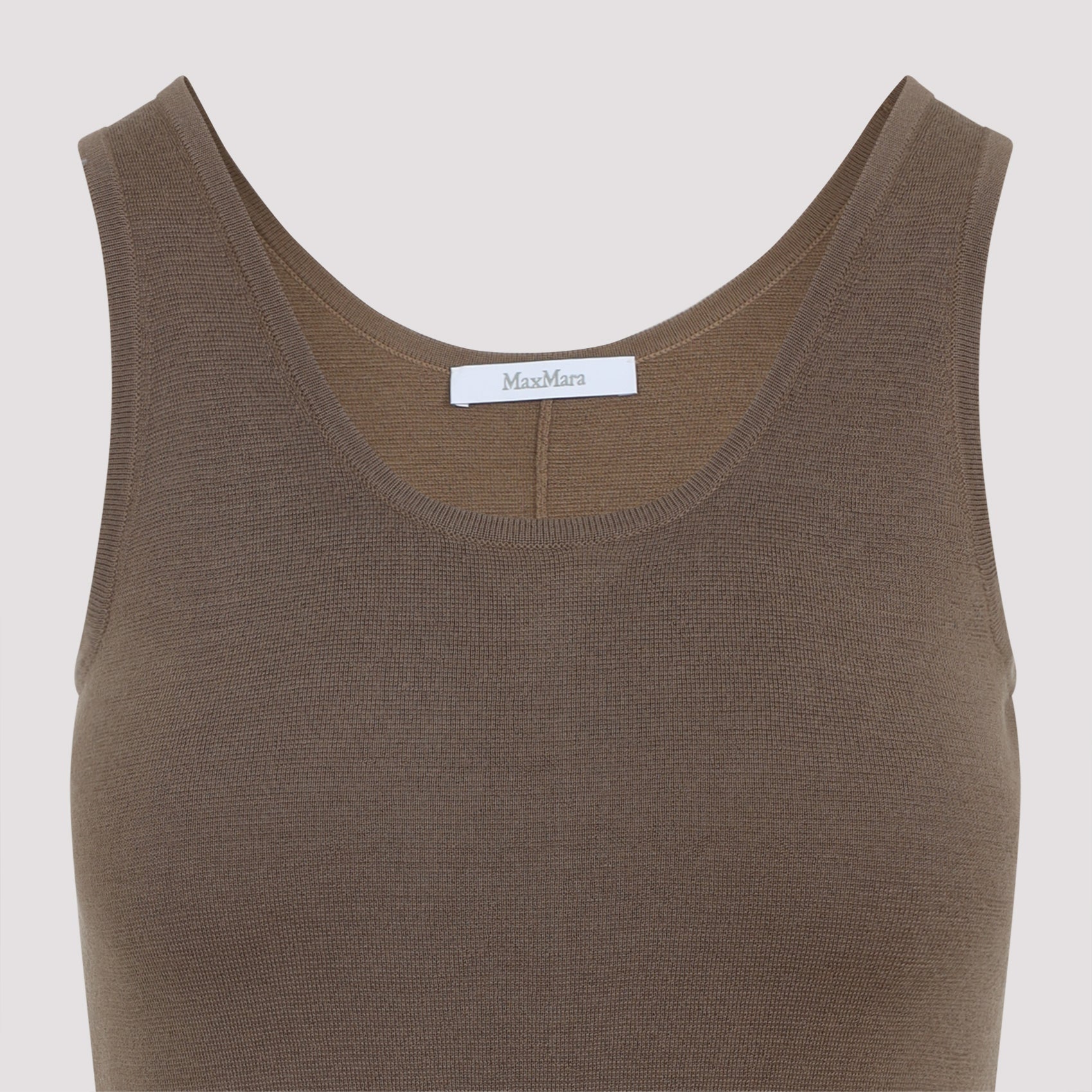 MAX MARA Elegant Virgin Wool Dress - FW25