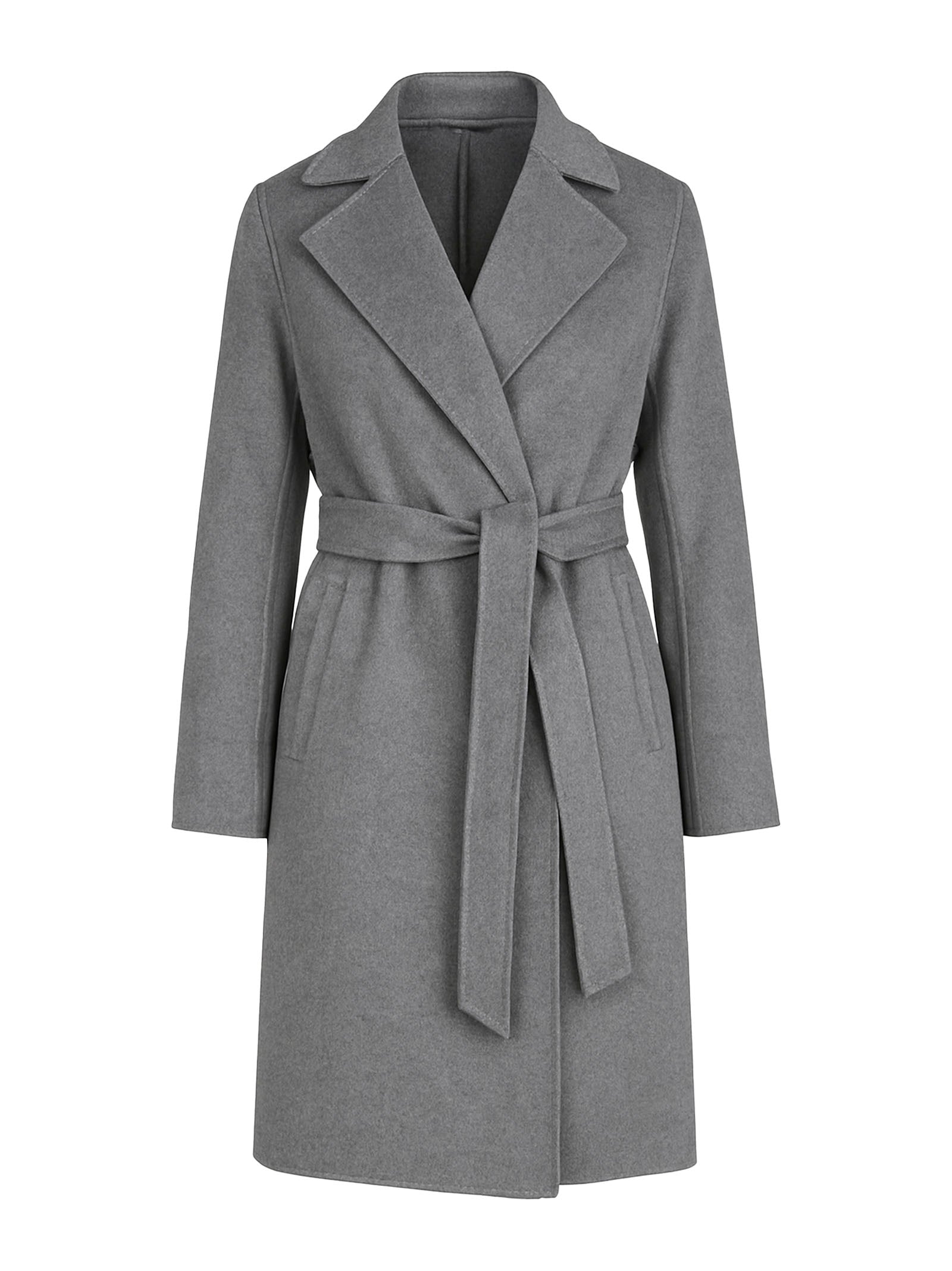 MAX MARA Midi Wrap Jacket with Belt for Women