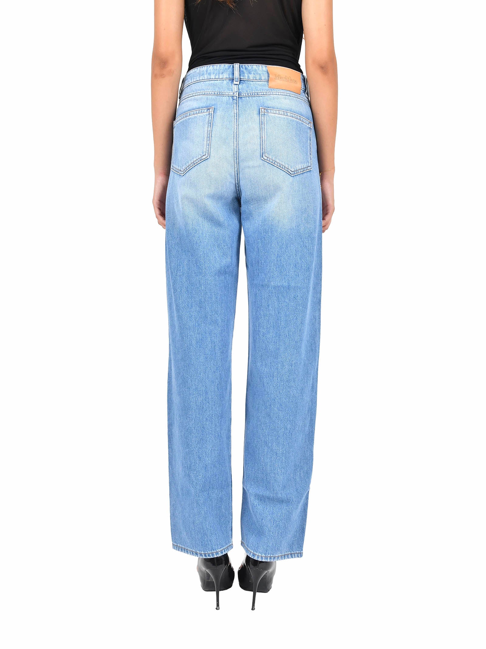 MAX MARA Oversized Relaxed Fit Jeans for Women