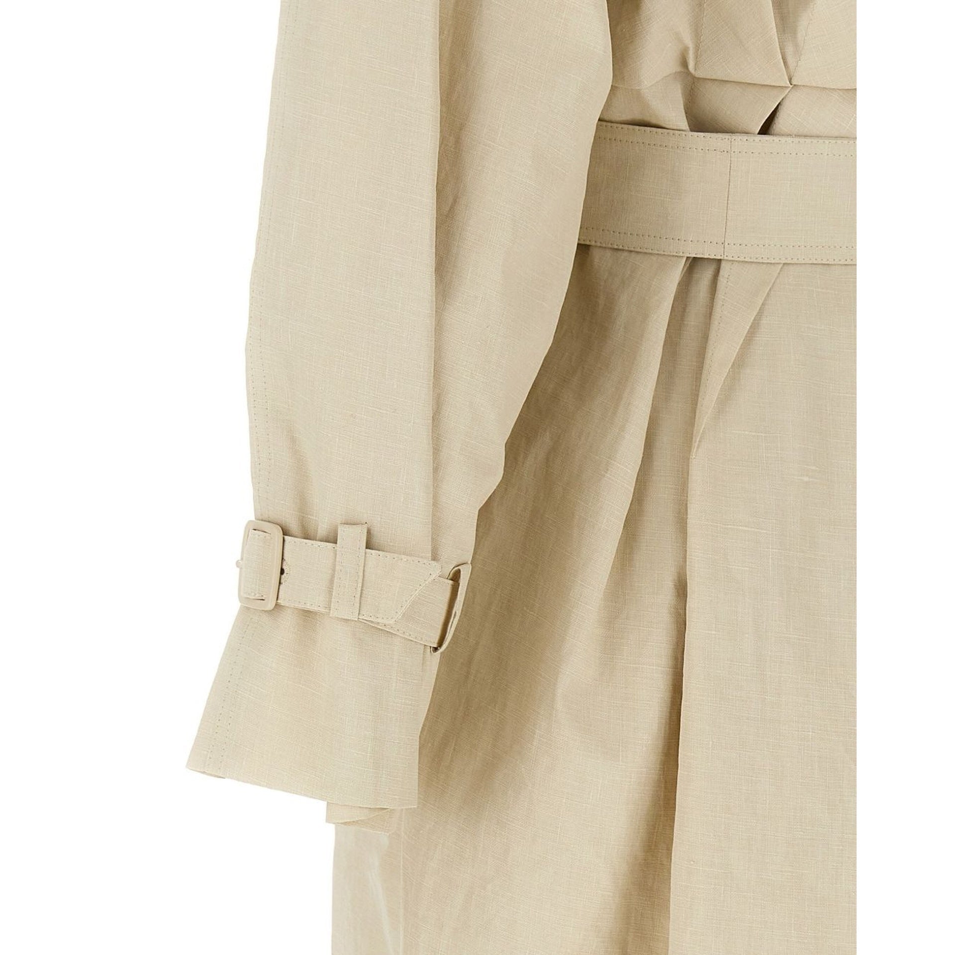 MAX MARA Trench Jacket with Oversized Lapels for Women