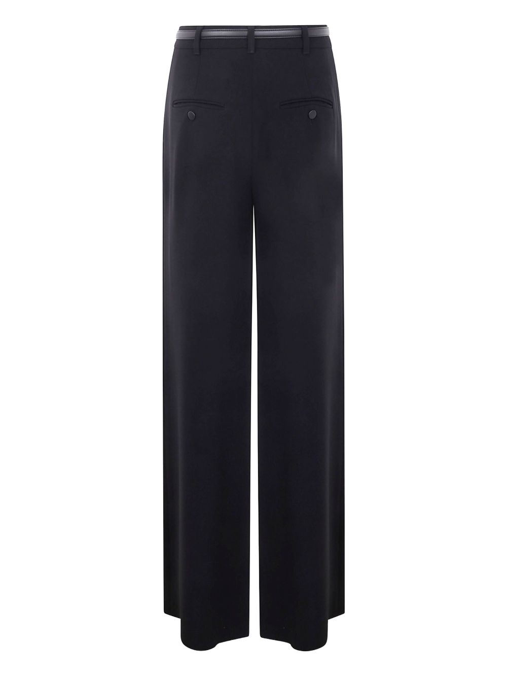 MAX MARA Elegant Wide-Leg Trousers with Belt - Size IT 42