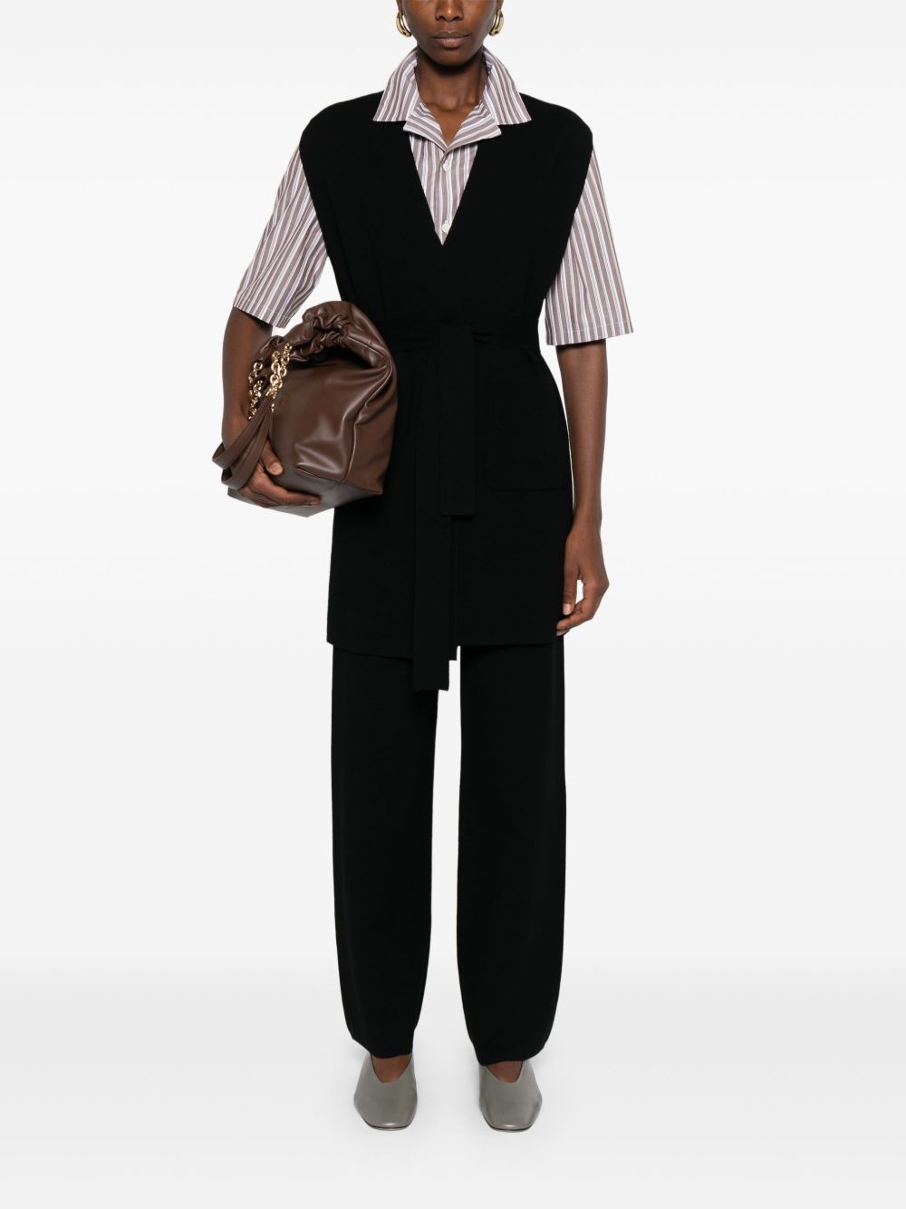 MAX MARA Straight Fit Trousers - Size 42 IT