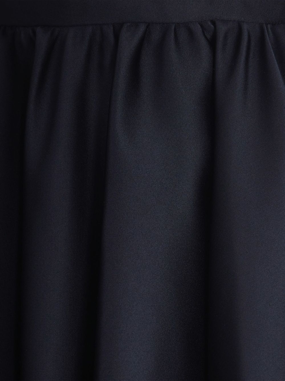 MAX MARA Duchesse Midi Skirt with Wide Pleats