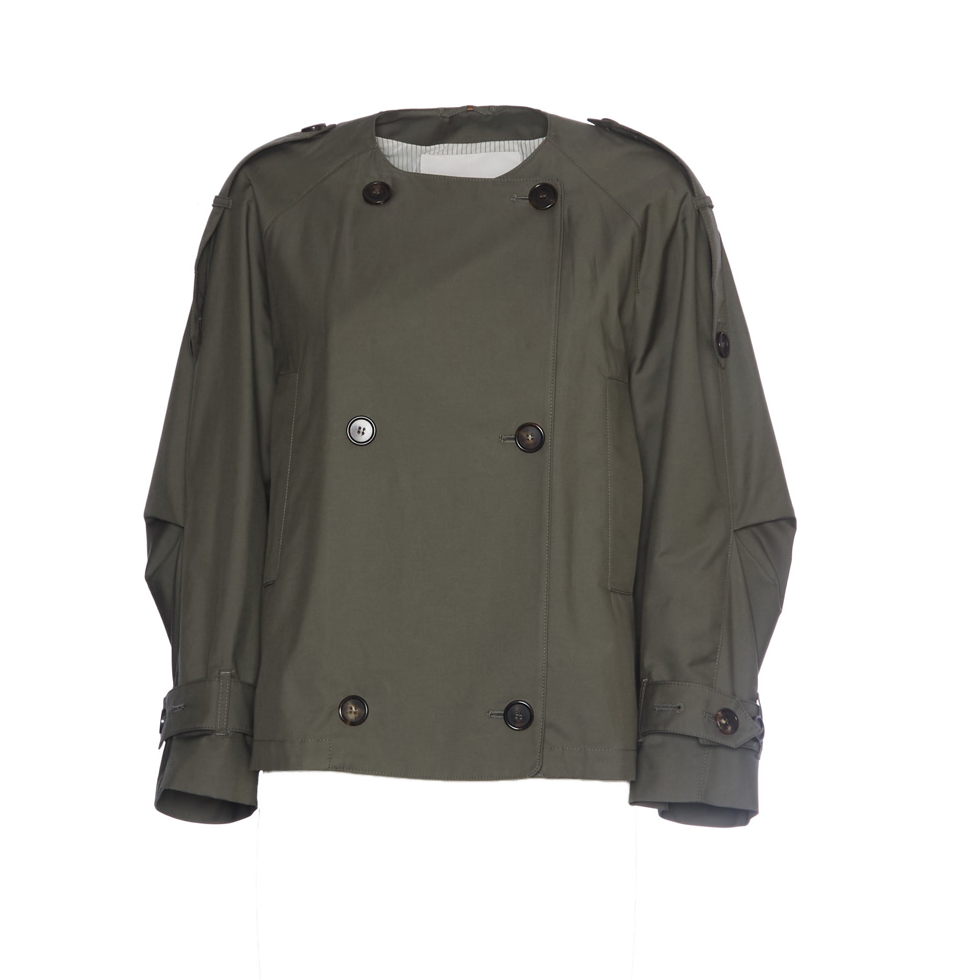 MAX MARA THE CUBE Double-Breasted Raincoat for Women