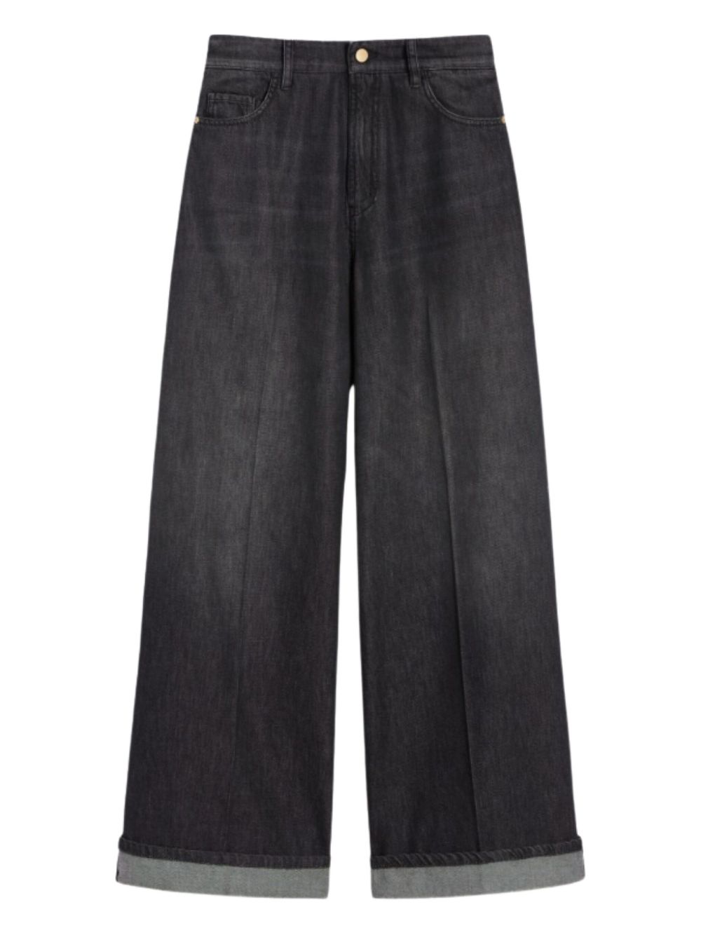 MAX MARA Straight Leg Cuffed Jeans