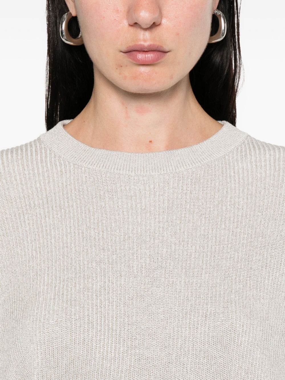 BRUNELLO CUCINELLI Cotton Crewneck Sweater - Women's