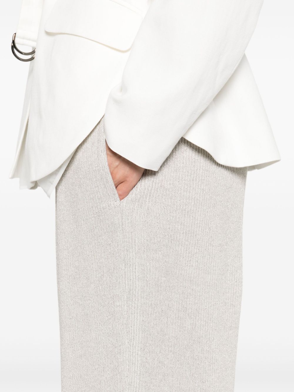 BRUNELLO CUCINELLI Cotton Trousers for Women - Fall/Winter 2025