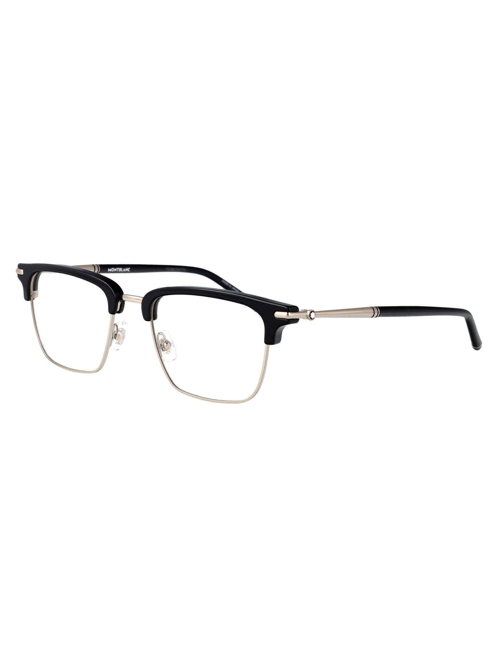 MONTBLANC Chic Transparent Metal Optical Glasses for Women