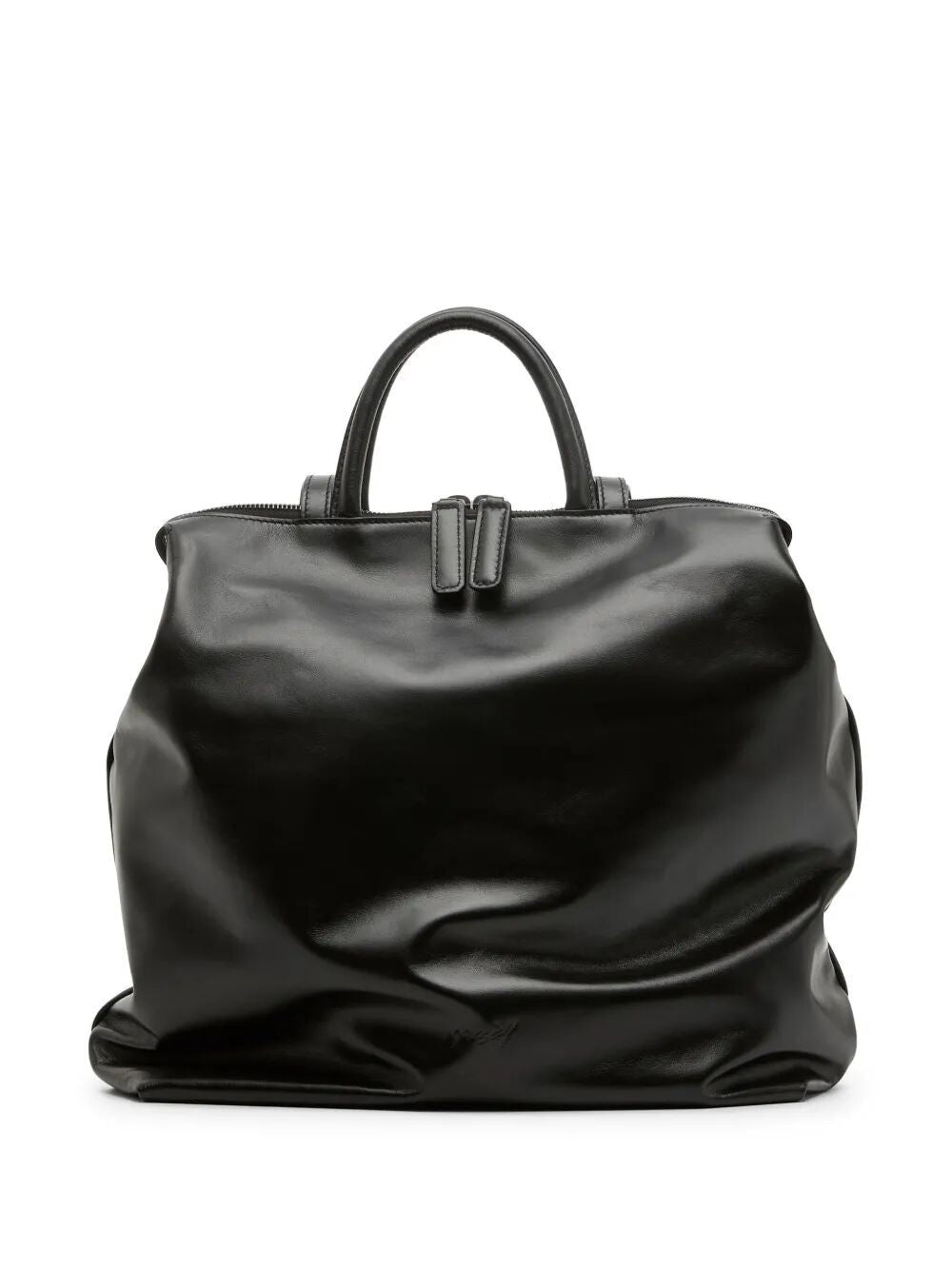 MARSELL Maxi Leather Shopper Bag