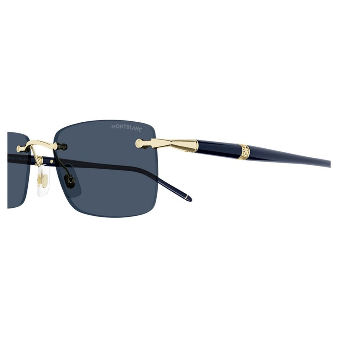 MONTBLANC Trendy Metal Sunglasses for Women - MB0344S