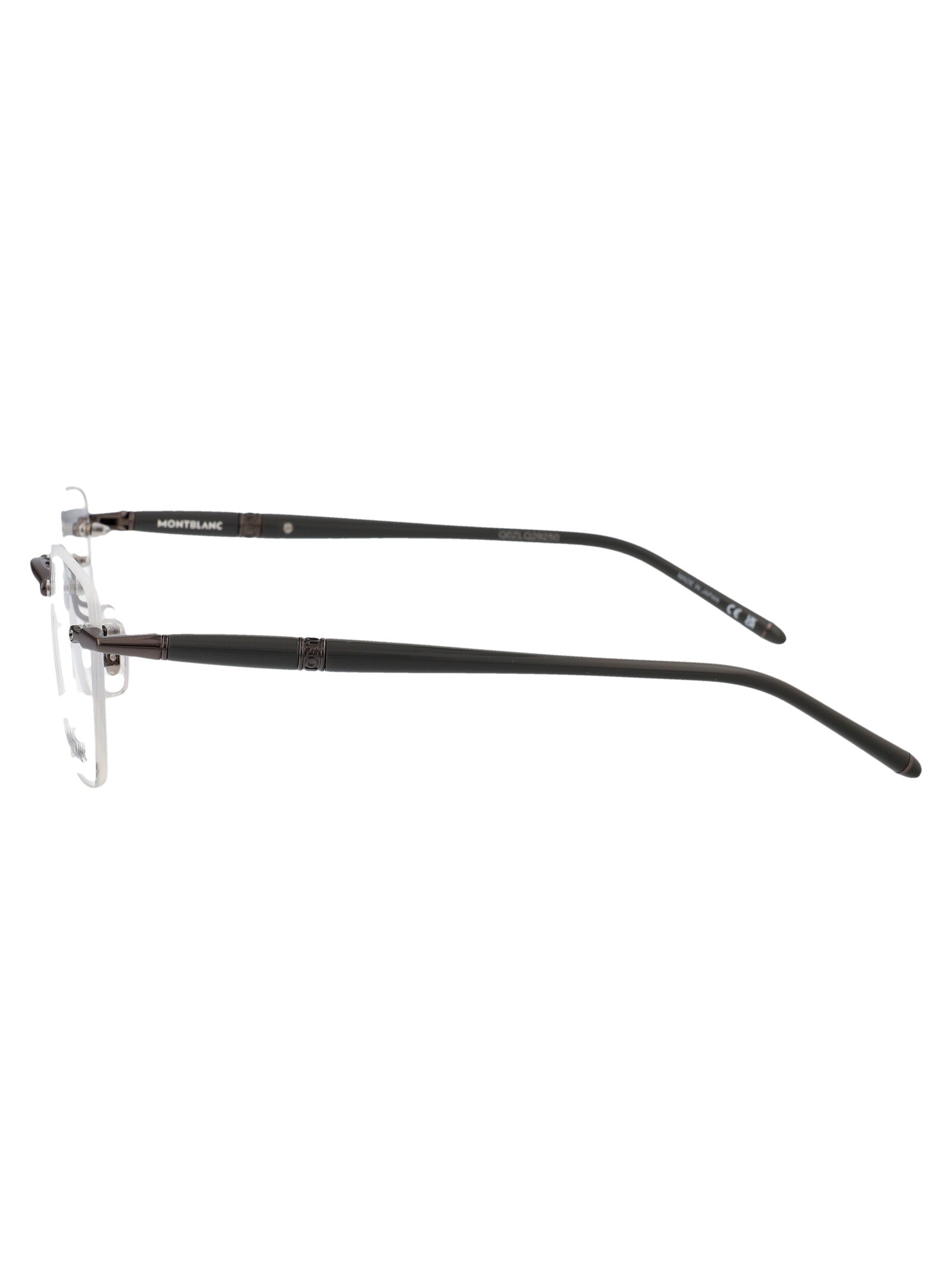 MONTBLANC Transparent Metal Optical Glasses for Men - SS25 Collection
