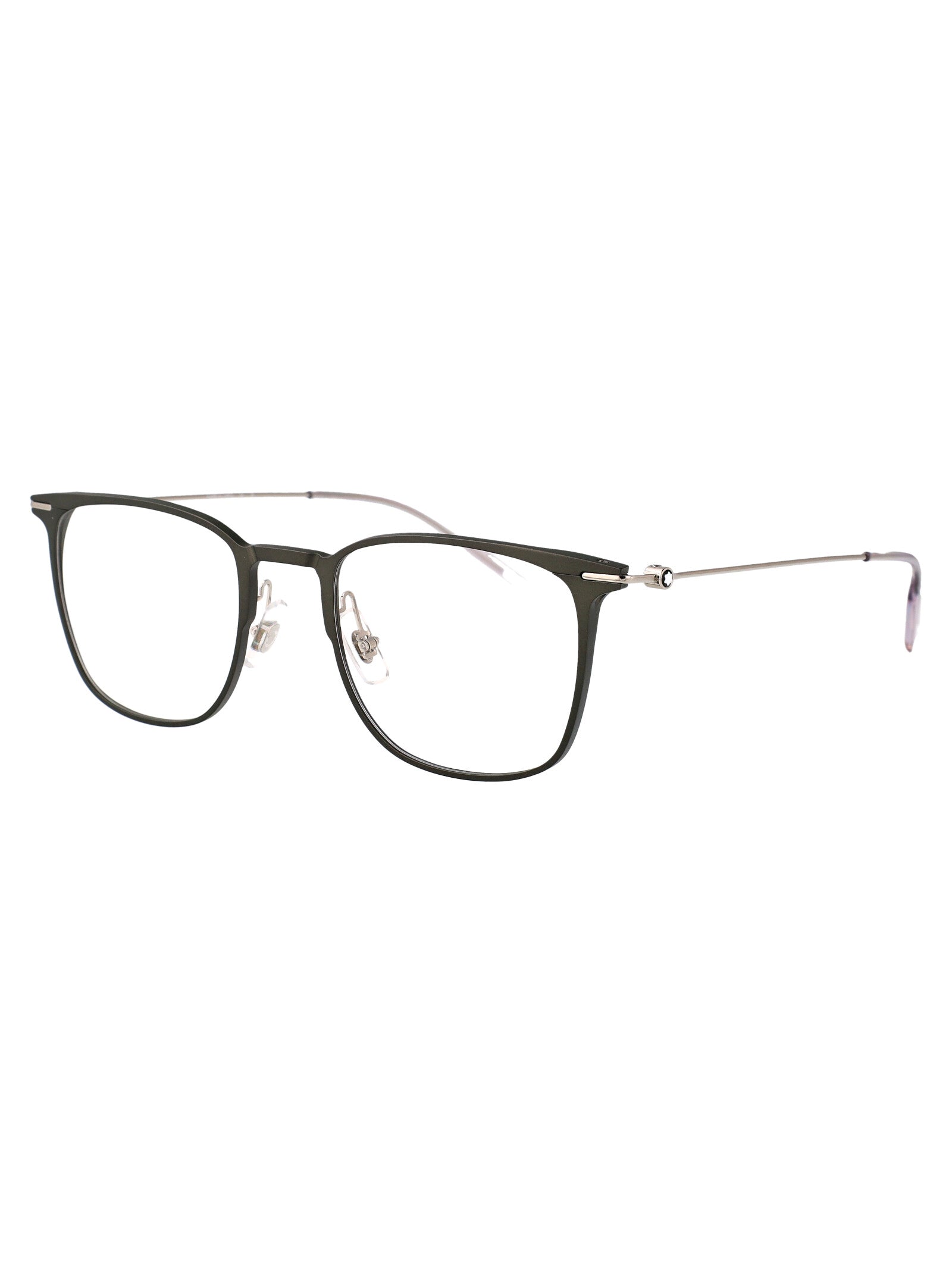 MONTBLANC Chic Transparent Mini Metal Optical Glasses for Women