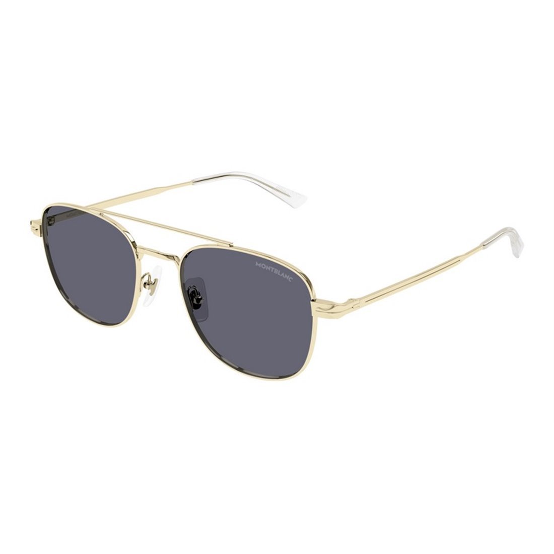 MONTBLANC Men's Premium Sunglasses with Stylish Gold Frame
